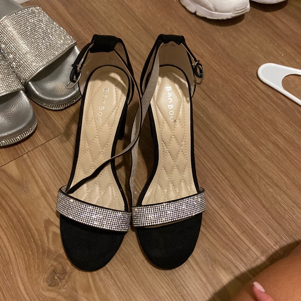 BAMBOO Black Sparkly